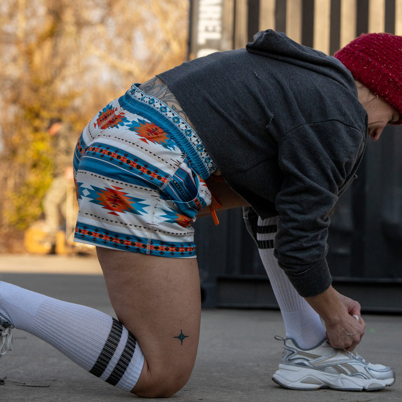 Load image into Gallery viewer, Women’s Studio Flex Training &amp; Recovery Shorts | 4"

