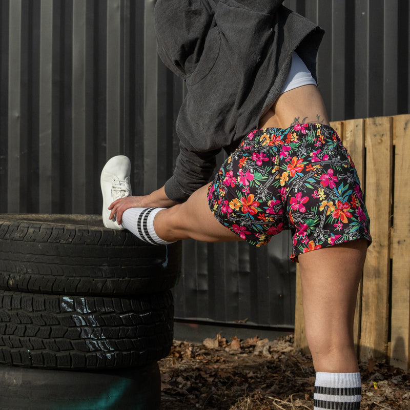 Load image into Gallery viewer, Women’s Studio Flex Training &amp; Recovery Shorts | 4"
