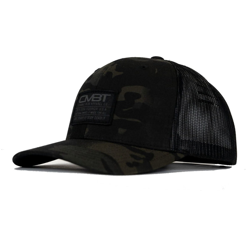 Load image into Gallery viewer, Branded CMBT Subdued Labeled Snapback Hat
