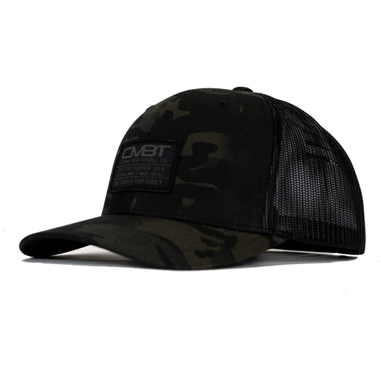 Branded CMBT Subdued Labeled Snapback Hat