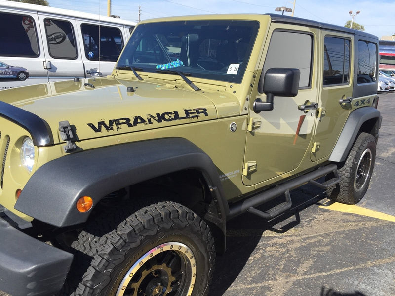 Load image into Gallery viewer, Fender &quot;Wrangler&quot; Splash Decal Stickers for Jeep Wrangler (x2)
