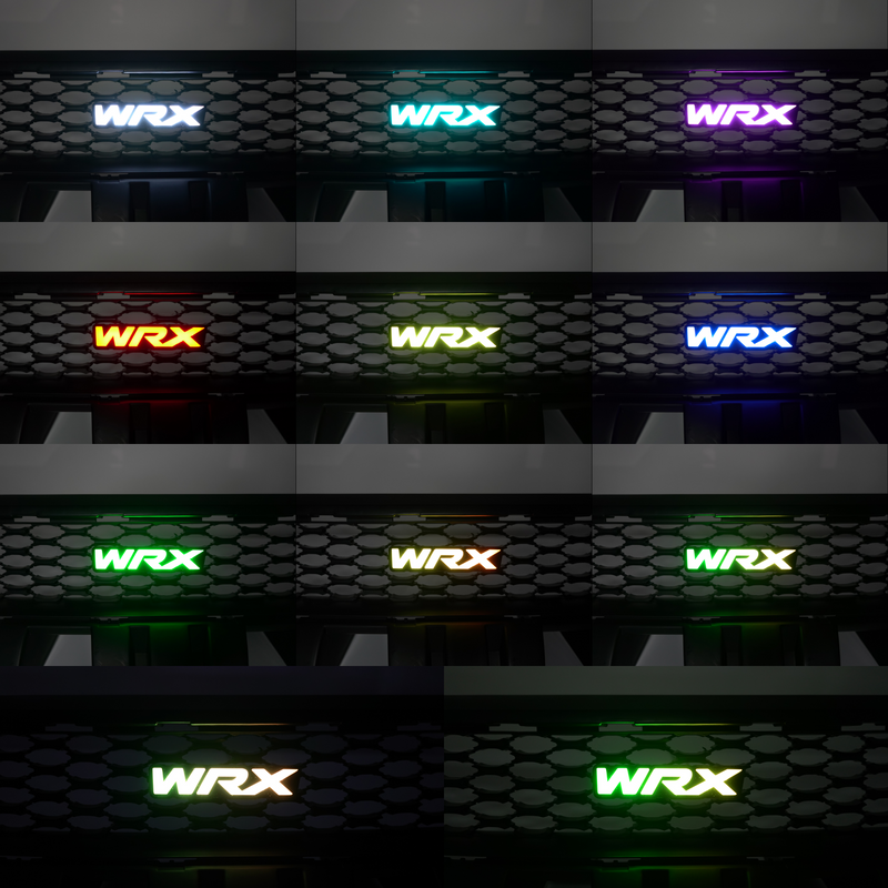 Load image into Gallery viewer, WRX LED Badge: (Multicolor Flow)
