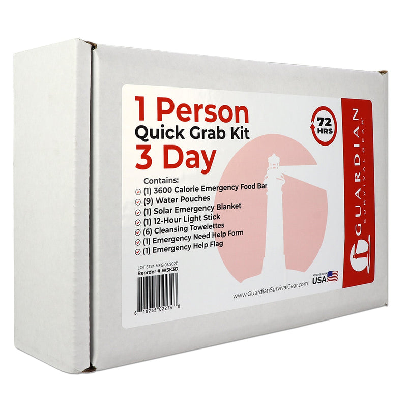 Load image into Gallery viewer, 3 Day Quick Grab Kit in Resealable Box
