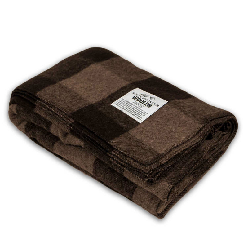 Load image into Gallery viewer, Wool Twin Sized Blanket - White Mountain Woolen

