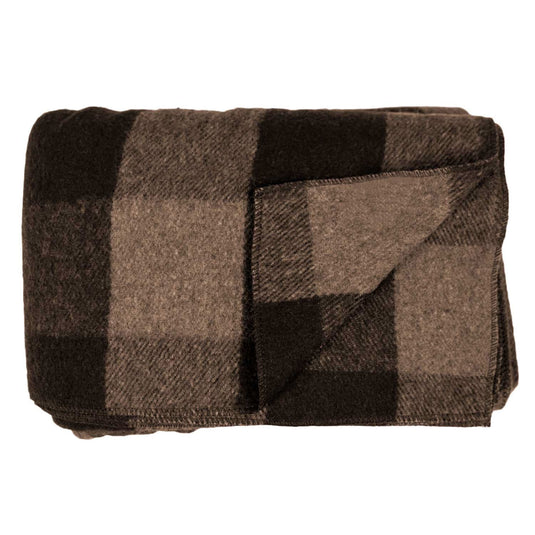 Wool Twin Sized Blanket - White Mountain Woolen