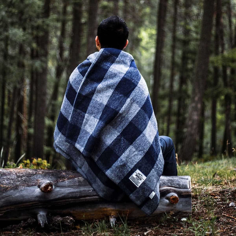 Load image into Gallery viewer, Wool Twin Sized Blanket - White Mountain Woolen
