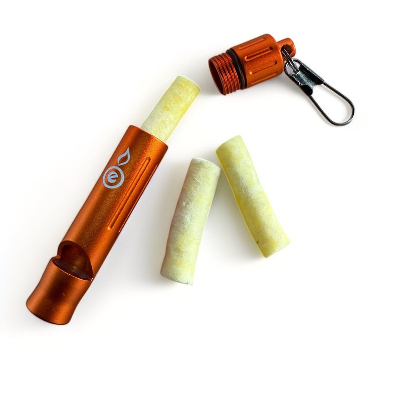 Load image into Gallery viewer, Wombat Whistle - Emergency Whistle &amp; Tinder Vial Kit
