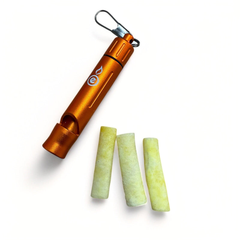 Load image into Gallery viewer, Wombat Whistle - Emergency Whistle &amp; Tinder Vial Kit
