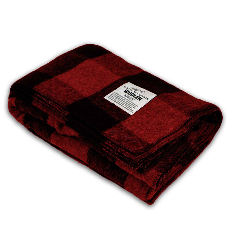 Load image into Gallery viewer, Wool Twin Sized Blanket - White Mountain Woolen
