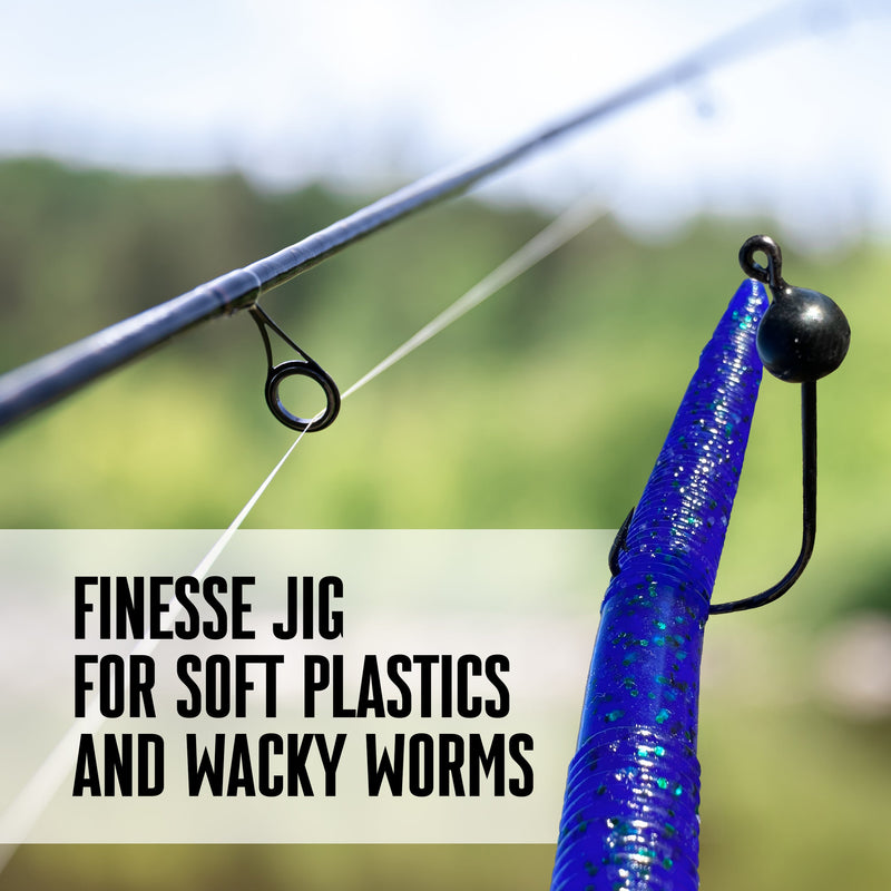 Load image into Gallery viewer, Reaction Tackle Tungsten Wacky Jig Heads (5-PACK)
