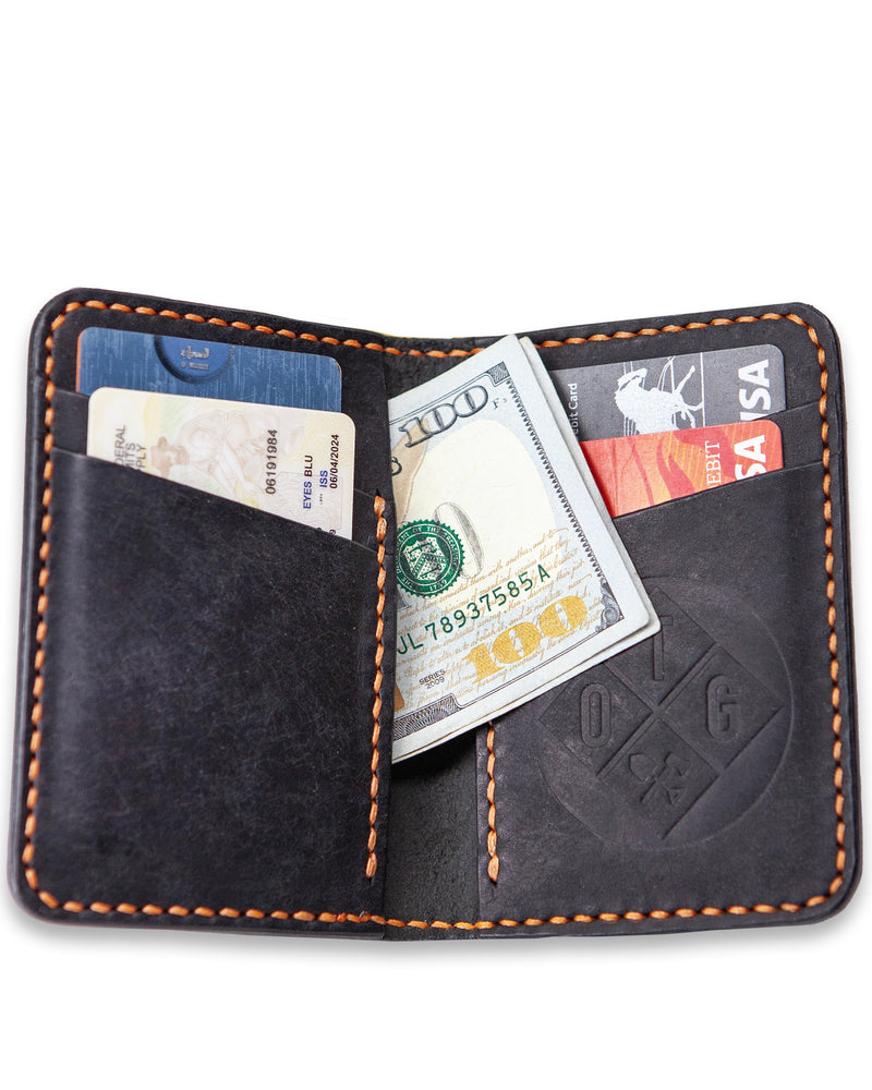 Load image into Gallery viewer, Borderland Leather Bifold Wallet
