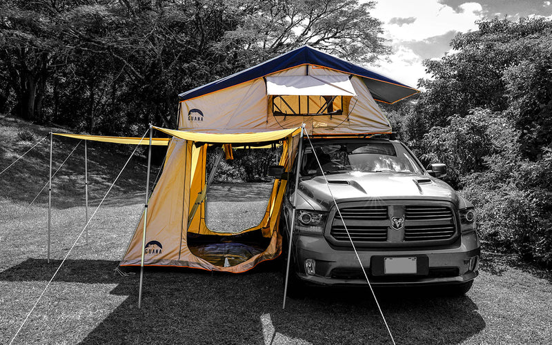 Load image into Gallery viewer, Guana Equipment Wanaka 64" Roof Top Tent With XL Annex
