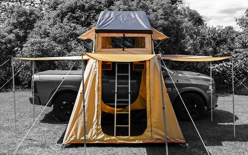 Load image into Gallery viewer, Guana Equipment Wanaka 64" Roof Top Tent With XL Annex
