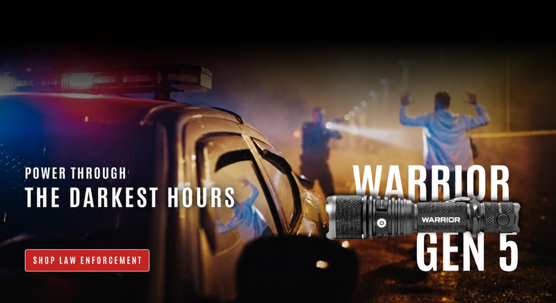 Load image into Gallery viewer, Warrior GEN5 Tactical Flashlight – 3,050 Lumens
