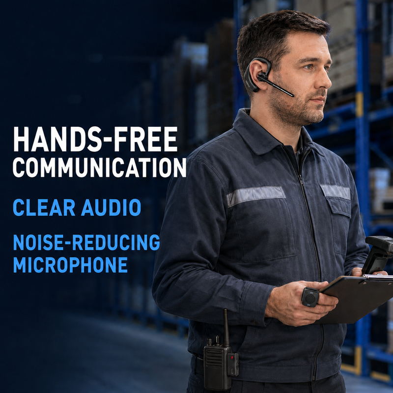 Load image into Gallery viewer, RUYAGE HB780D Bluetooth PTT Headset Kit for K-Type Walkie Talkies
