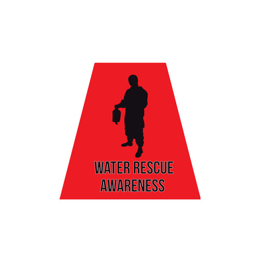 WATER RESCUE AWARENESS REFLECTIVE HELMET (TET) TETRAHEDRON