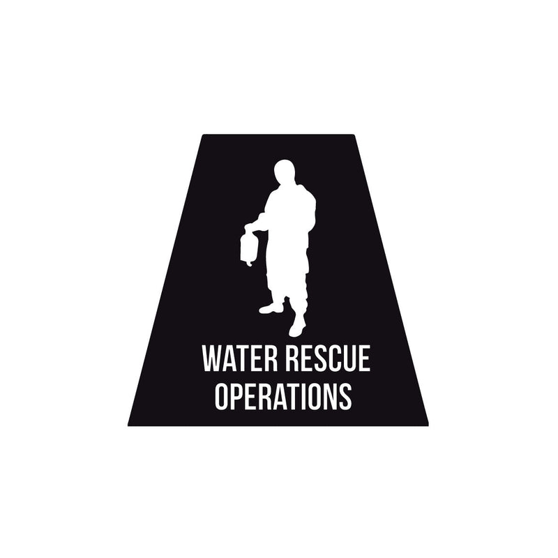 Load image into Gallery viewer, WATER RESCUE OPERATIONS REFLECTIVE HELMET (TET) TETRAHEDRON
