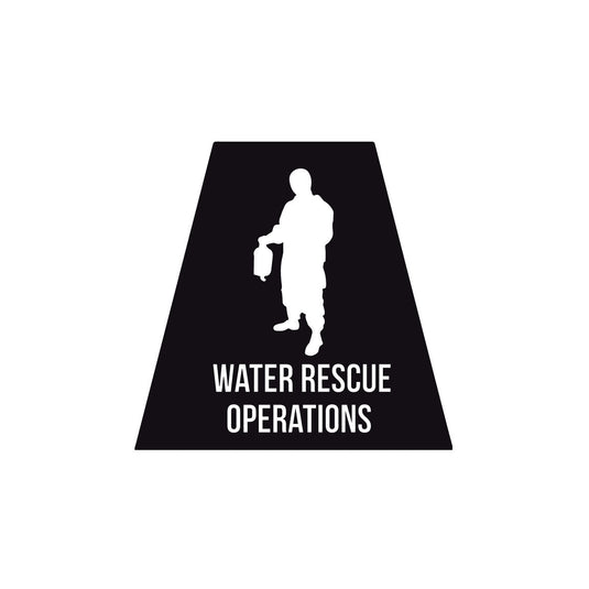 WATER RESCUE OPERATIONS REFLECTIVE HELMET (TET) TETRAHEDRON