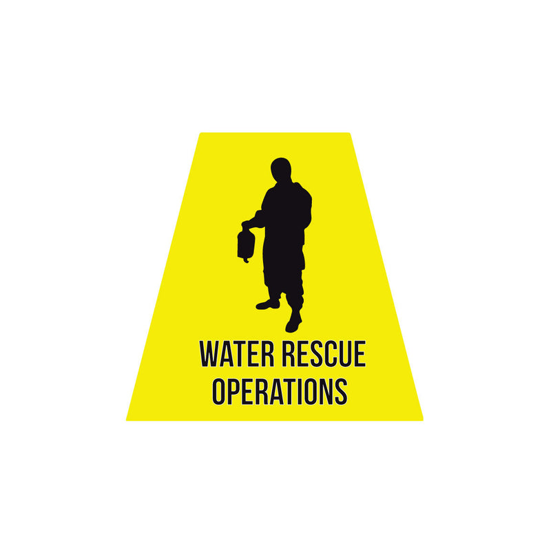 Load image into Gallery viewer, WATER RESCUE OPERATIONS REFLECTIVE HELMET (TET) TETRAHEDRON
