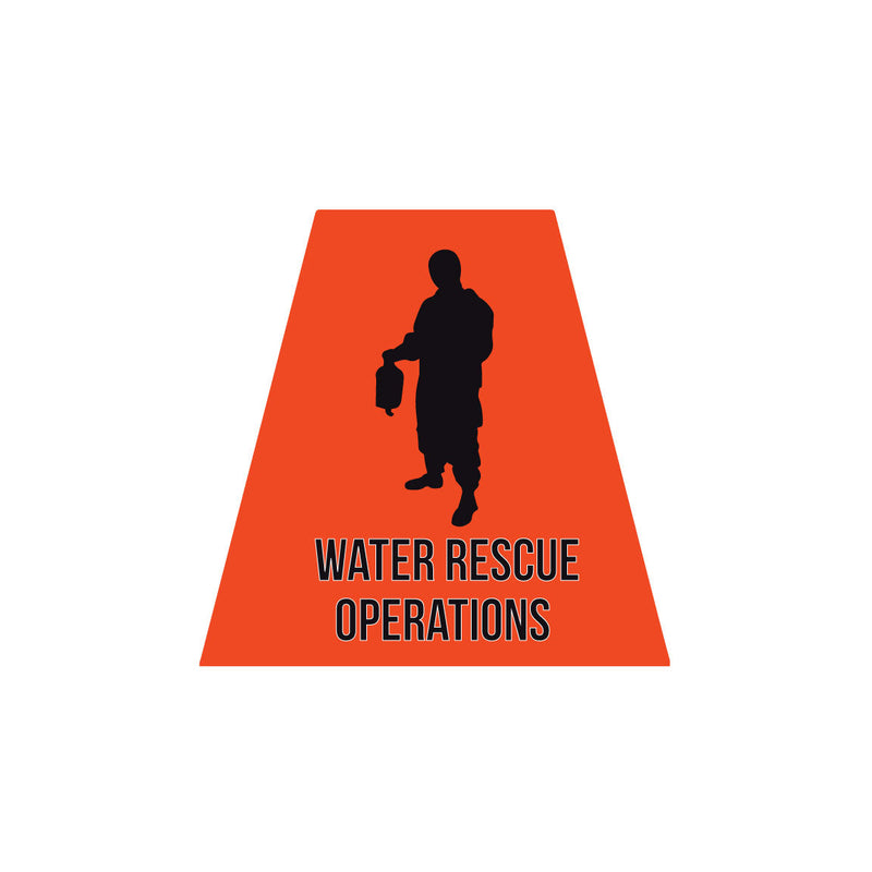Load image into Gallery viewer, WATER RESCUE OPERATIONS REFLECTIVE HELMET (TET) TETRAHEDRON
