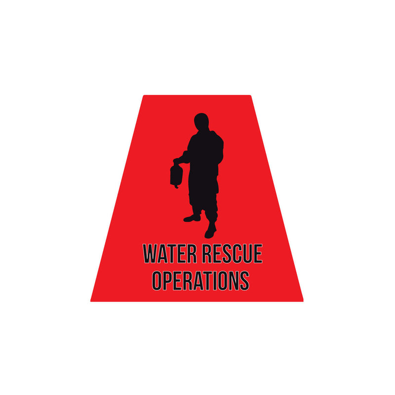 Load image into Gallery viewer, WATER RESCUE OPERATIONS REFLECTIVE HELMET (TET) TETRAHEDRON
