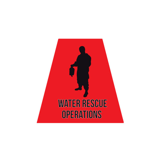 WATER RESCUE OPERATIONS REFLECTIVE HELMET (TET) TETRAHEDRON