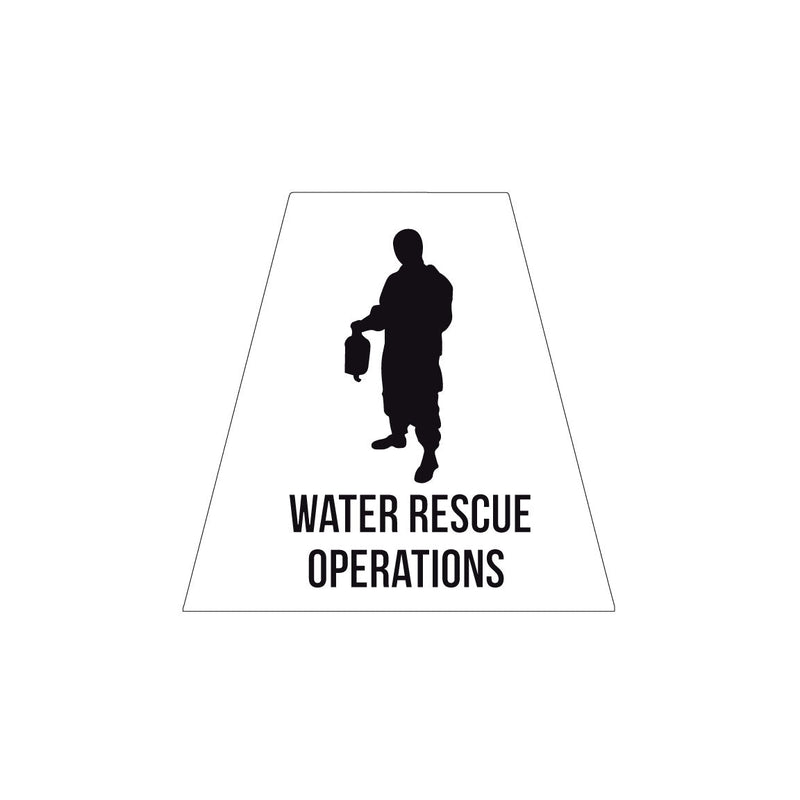 Load image into Gallery viewer, WATER RESCUE OPERATIONS REFLECTIVE HELMET (TET) TETRAHEDRON
