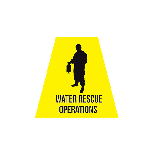 WATER RESCUE OPERATIONS REFLECTIVE HELMET (TET) TETRAHEDRON