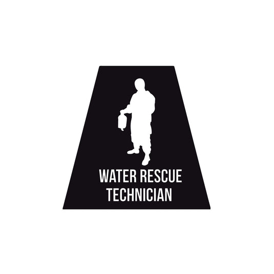 WATER RESCUE TECHNICIAN REFLECTIVE HELMET (TET) TETRAHEDRON
