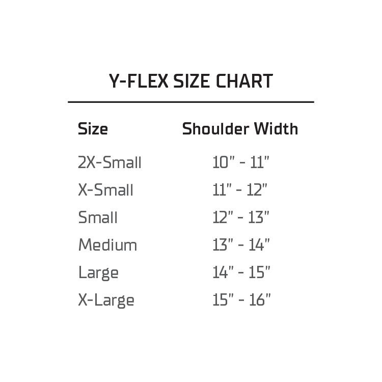 Load image into Gallery viewer, Y-FLEX YOUTH SHOULDER PADS
