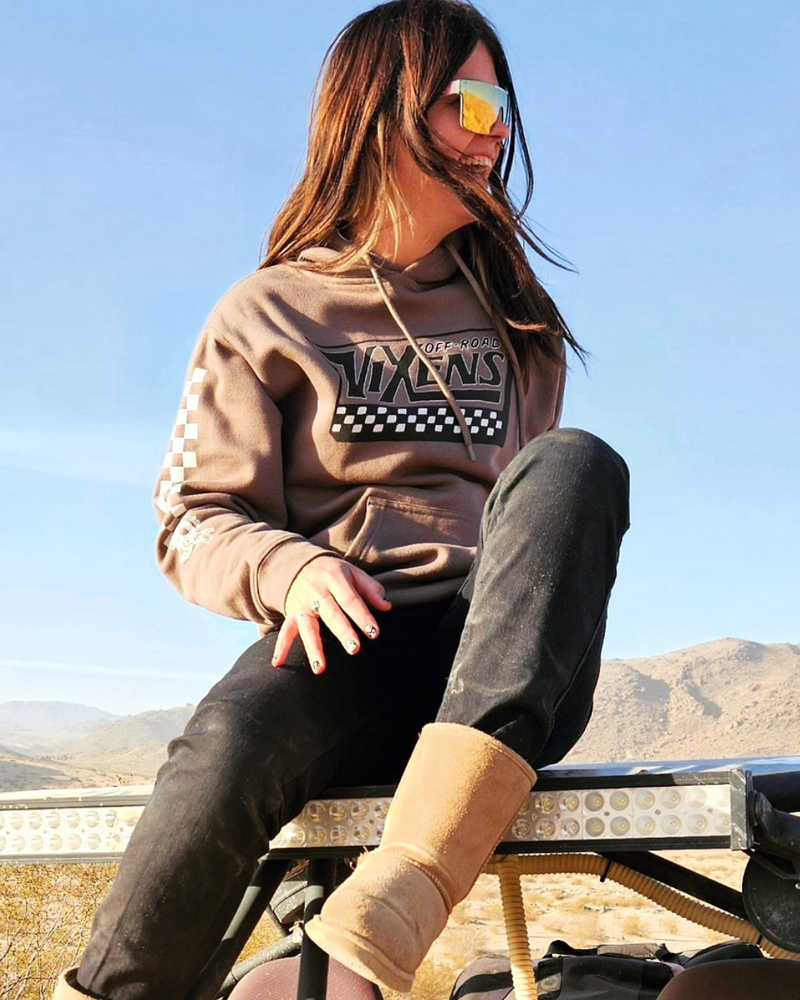 Load image into Gallery viewer, Off the Wall Heavy Weight Hoodie - Brown
