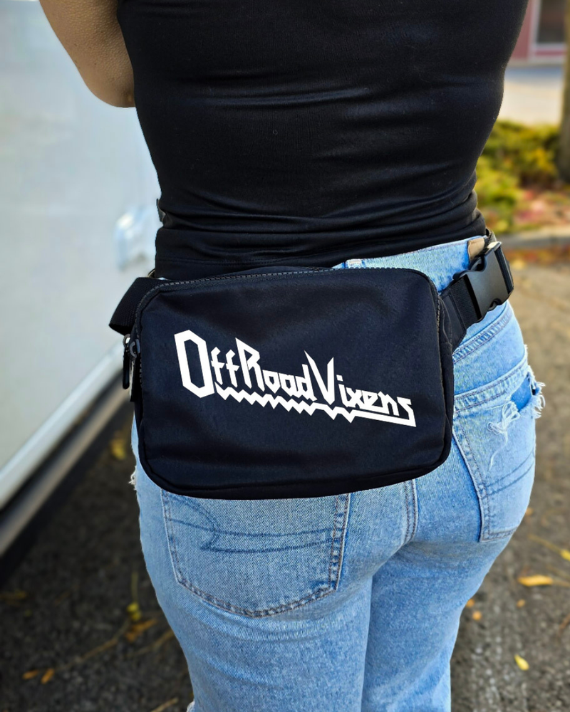 Load image into Gallery viewer, Heavy Metal Double Pocket Crossbody Bag
