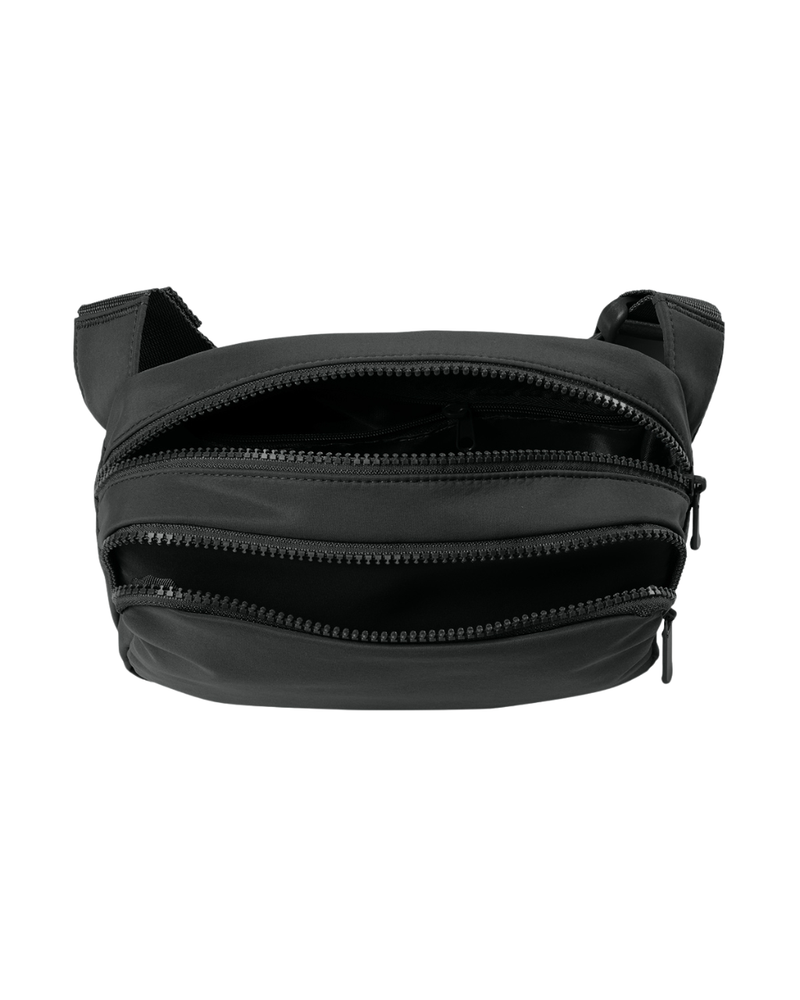 Load image into Gallery viewer, Heavy Metal Double Pocket Crossbody Bag
