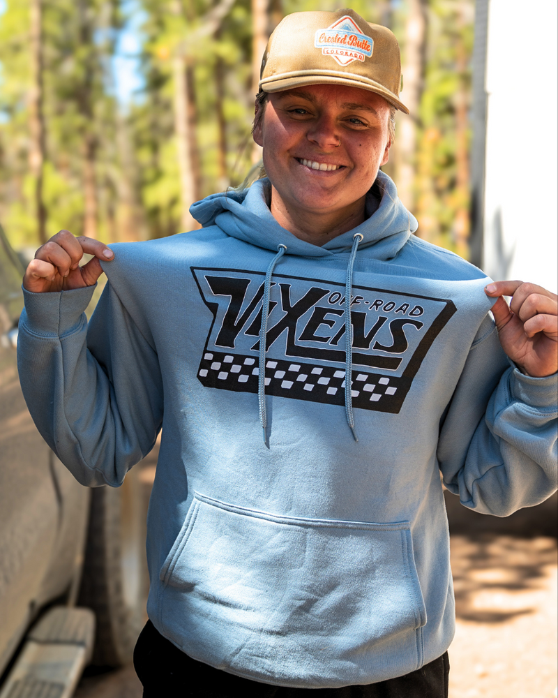 Load image into Gallery viewer, Off the Wall Unisex Pullover Hoodie - Blue
