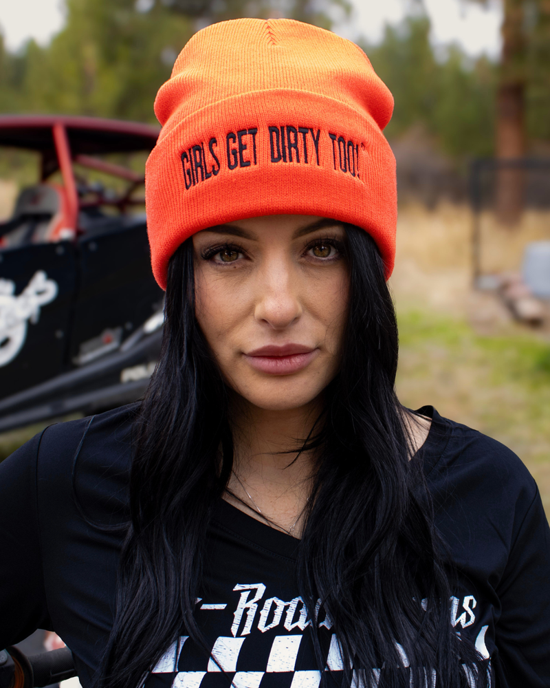 Load image into Gallery viewer, Trademark Beanie Blaze Orange/Black
