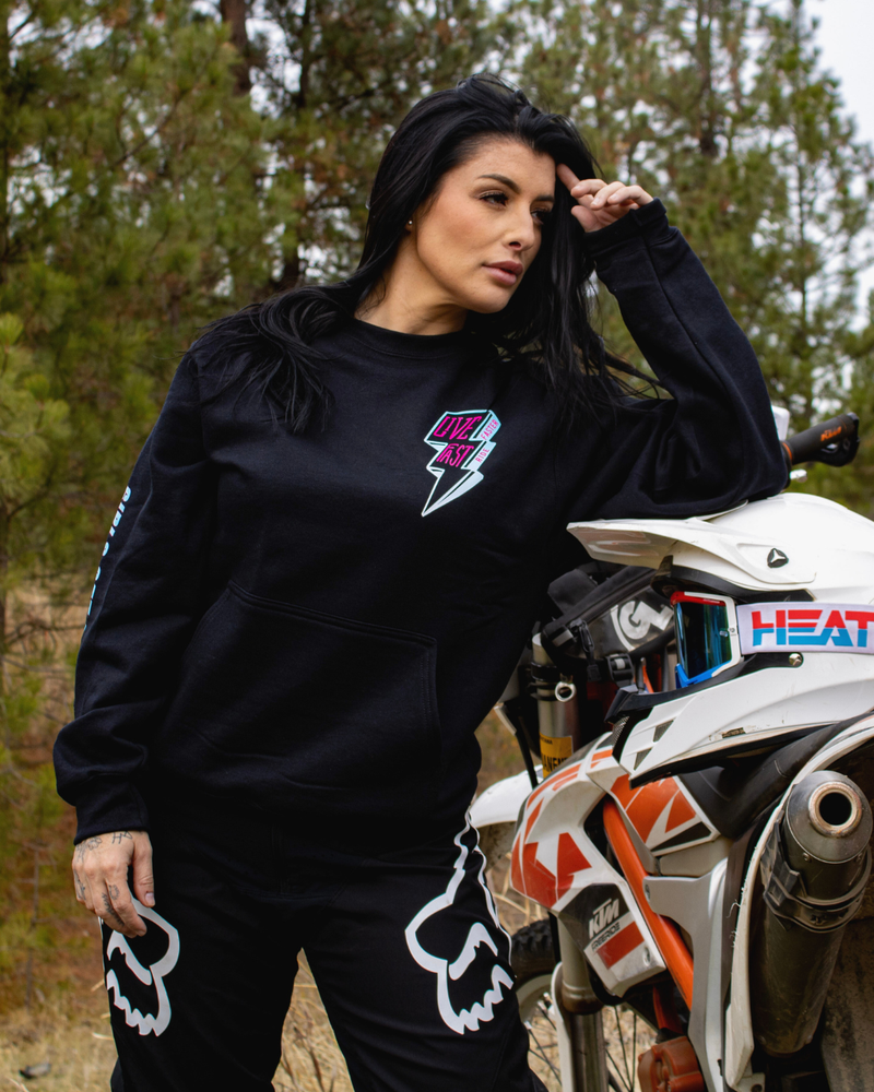 Load image into Gallery viewer, Ride Fast Pocket Crew Sweatshirt

