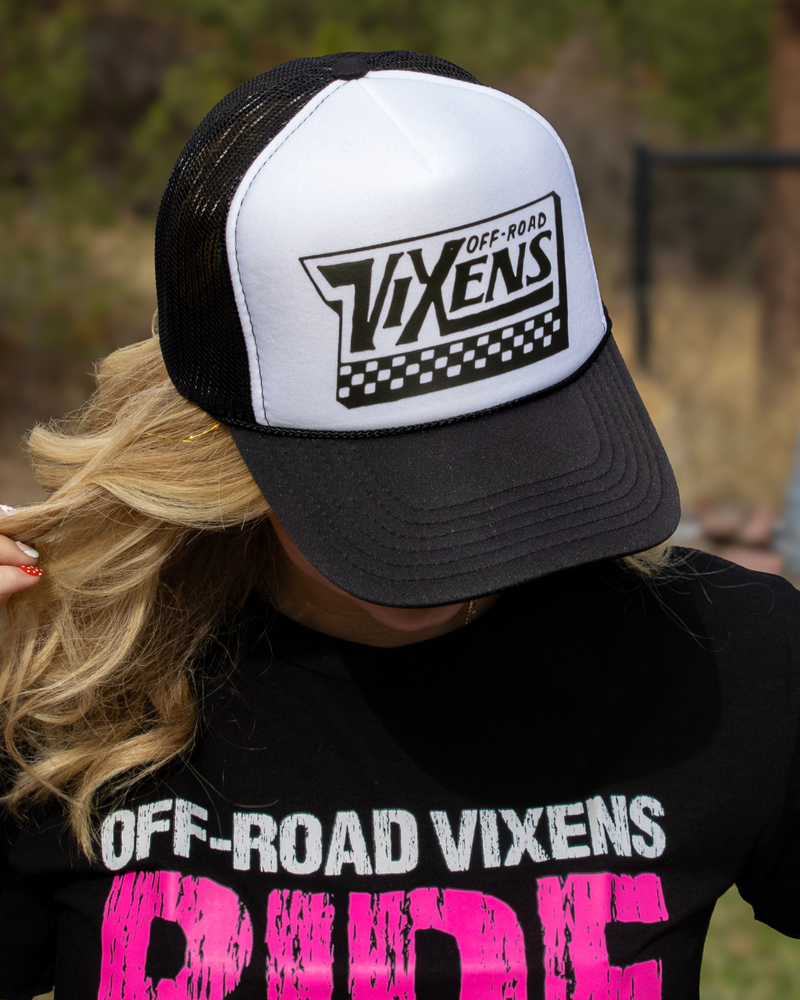 Load image into Gallery viewer, Off the Wall Foam Trucker - White/Black

