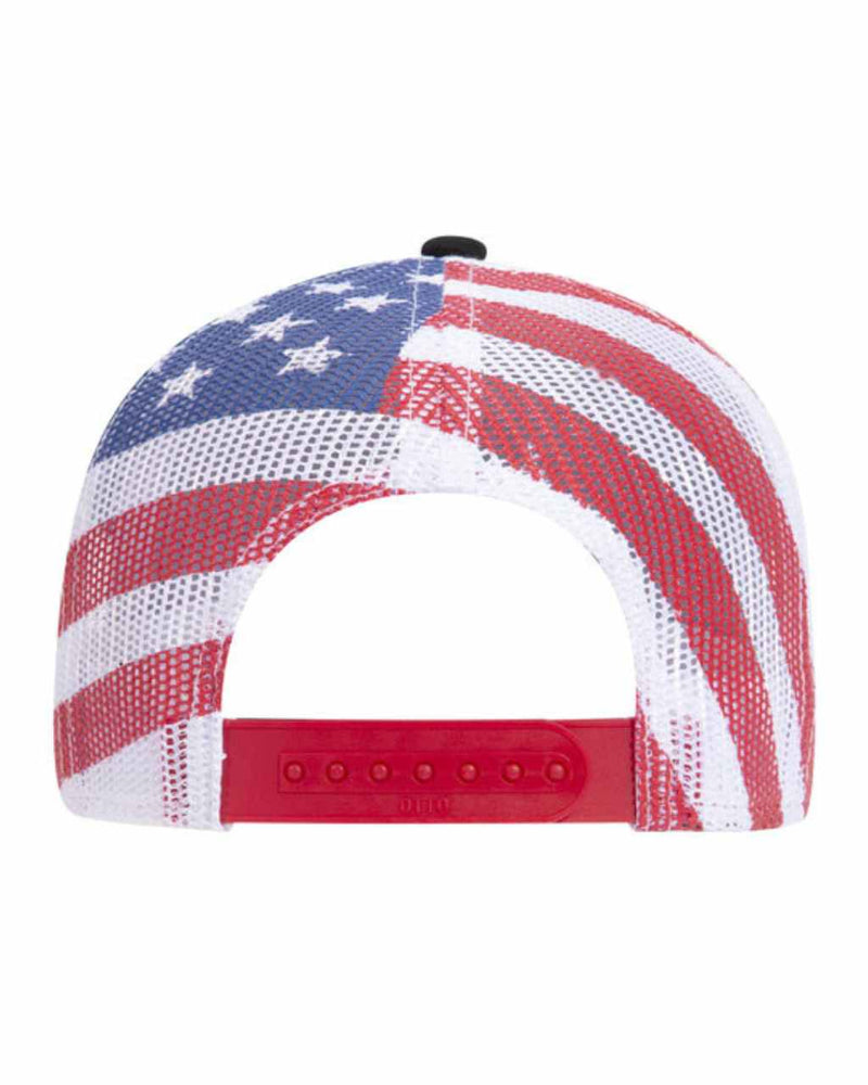 Load image into Gallery viewer, Stars &amp; Stripes Trucker Hat
