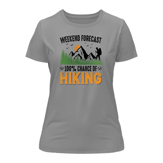 Weekend Forecast 100% Hiking T-Shirt for Women