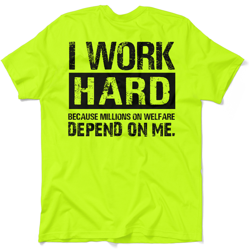 Load image into Gallery viewer, Welfare - Safety Yellow T-Shirt
