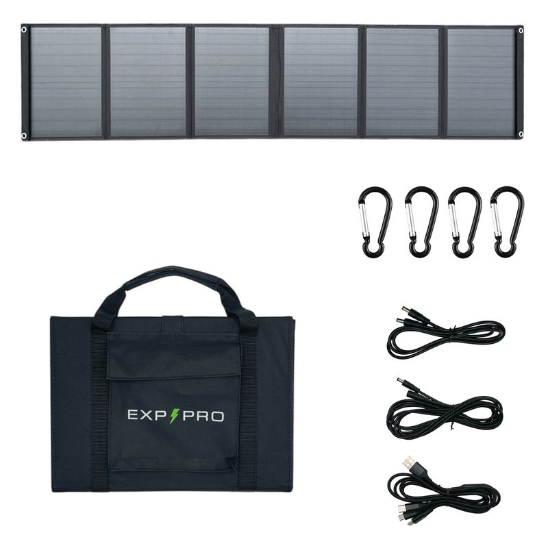 Load image into Gallery viewer, EXP PRO Summit 60 Watt Solar Panel (monocrystalline)- Super Compact
