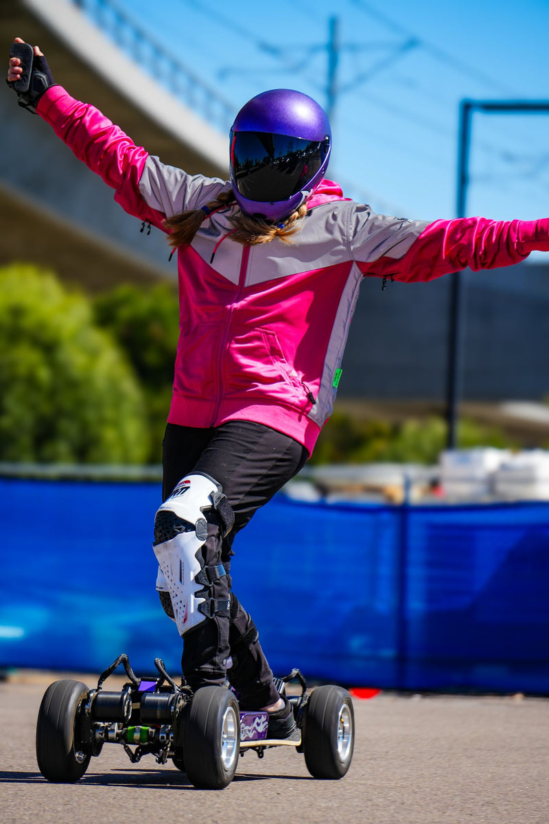 Load image into Gallery viewer, Ultra Reflective Hoodie Pink Eclipse
