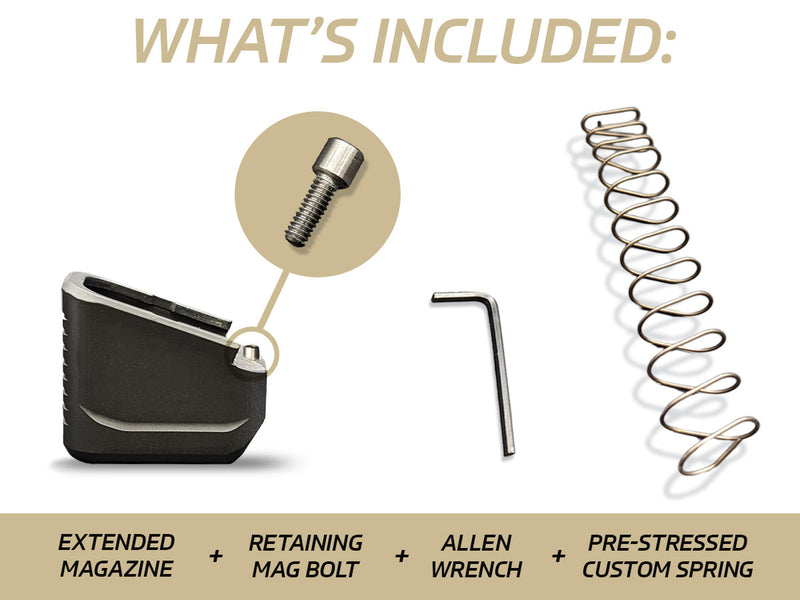 Load image into Gallery viewer, MILSPIN +5 Capacity Magazine Extension Blacked Out US Flag
