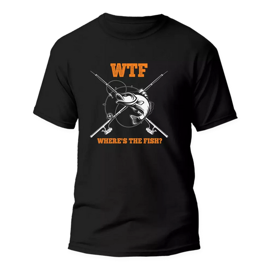 WTF Where's The Fish Man T-Shirt