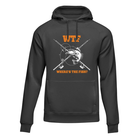 WTF Where's The Fish Unisex Hoodie