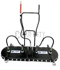 Whisper Wash Lil Hippo 5' Surface Cleaner - XForce Aluminum 4-Tip Bar H500-4HFAL