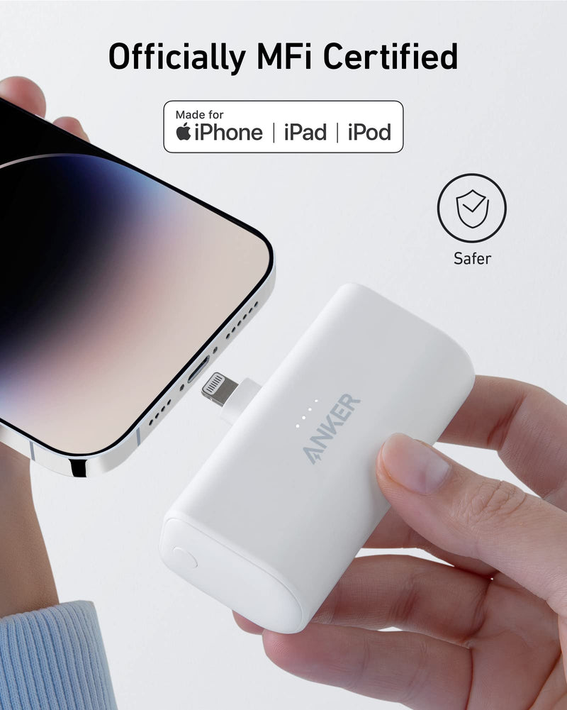 Load image into Gallery viewer, Anker Nano Power Bank (12W, Built-In Lightning Connector)
