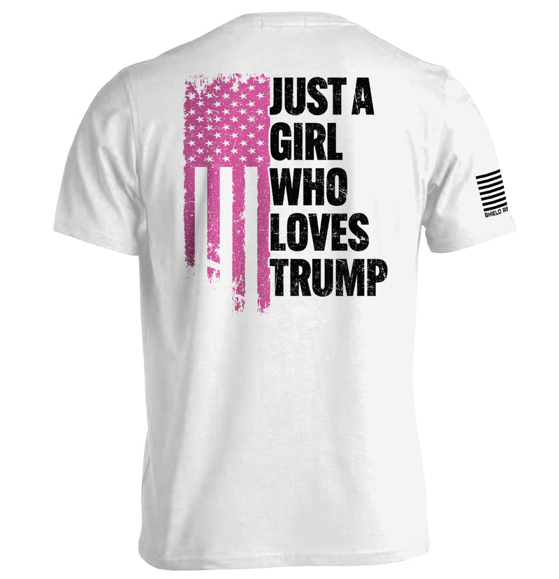 Load image into Gallery viewer, Just A Girl Who Loves Trump
