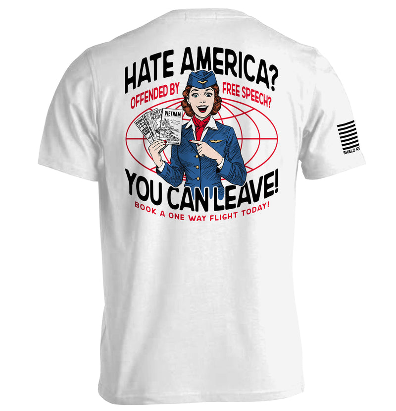 Load image into Gallery viewer, Hate America Offended By Free Speech You can Leave
