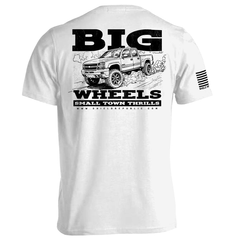 Load image into Gallery viewer, Big Wheels Small Town Thrills
